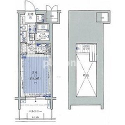 エステムコート大阪・中之島南の物件間取画像